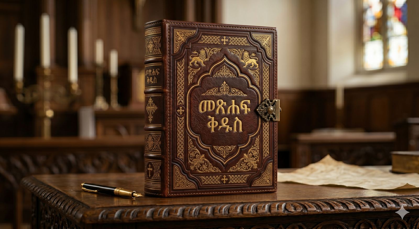 Amharic Bible cover