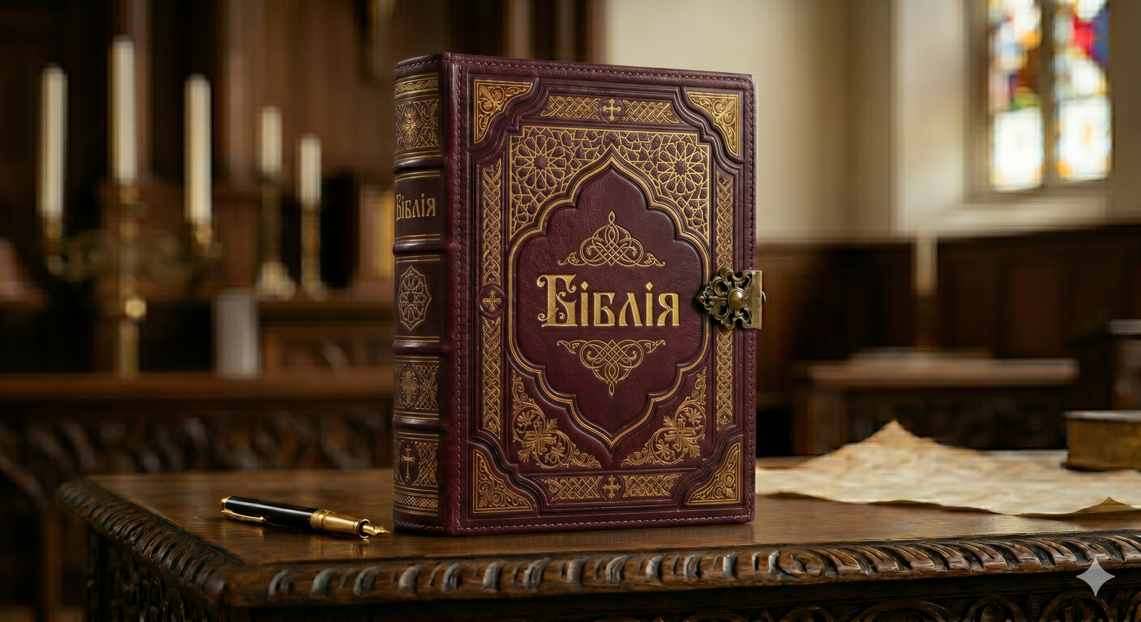 Belarusian Bible cover