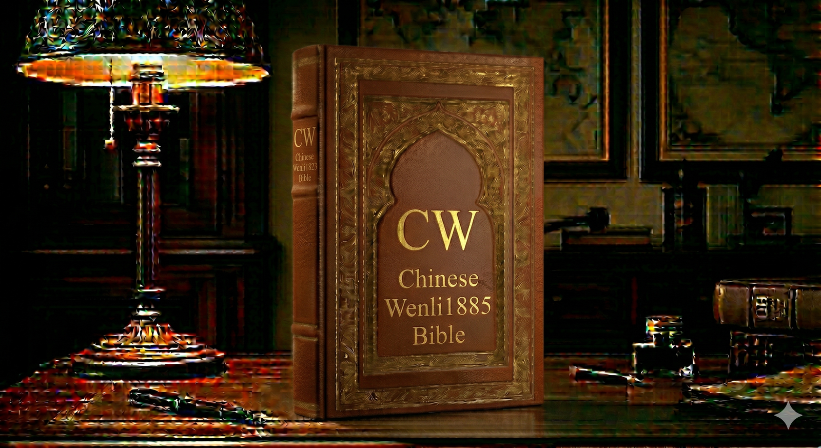 Chinese Wenli1885 Bible cover