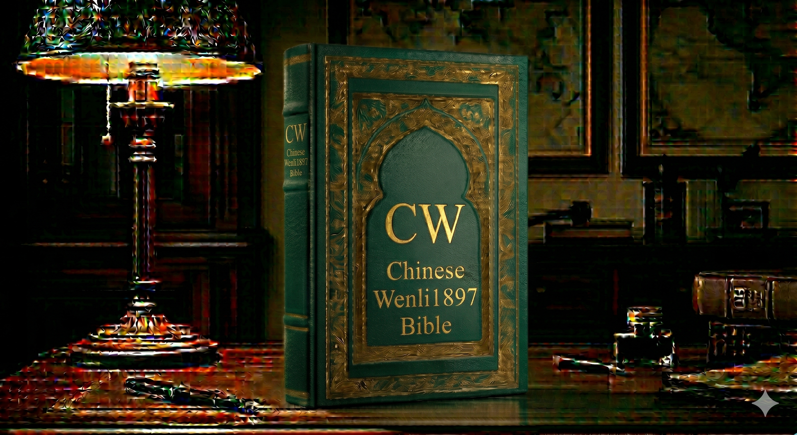 Chinese Wenli1897 Bible cover