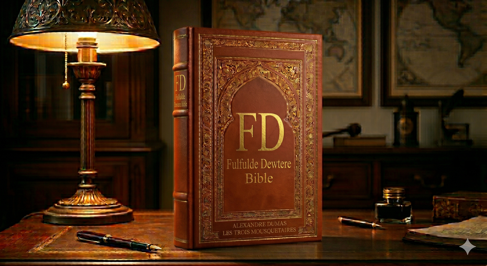 Fulfulde Dewtere Bible cover