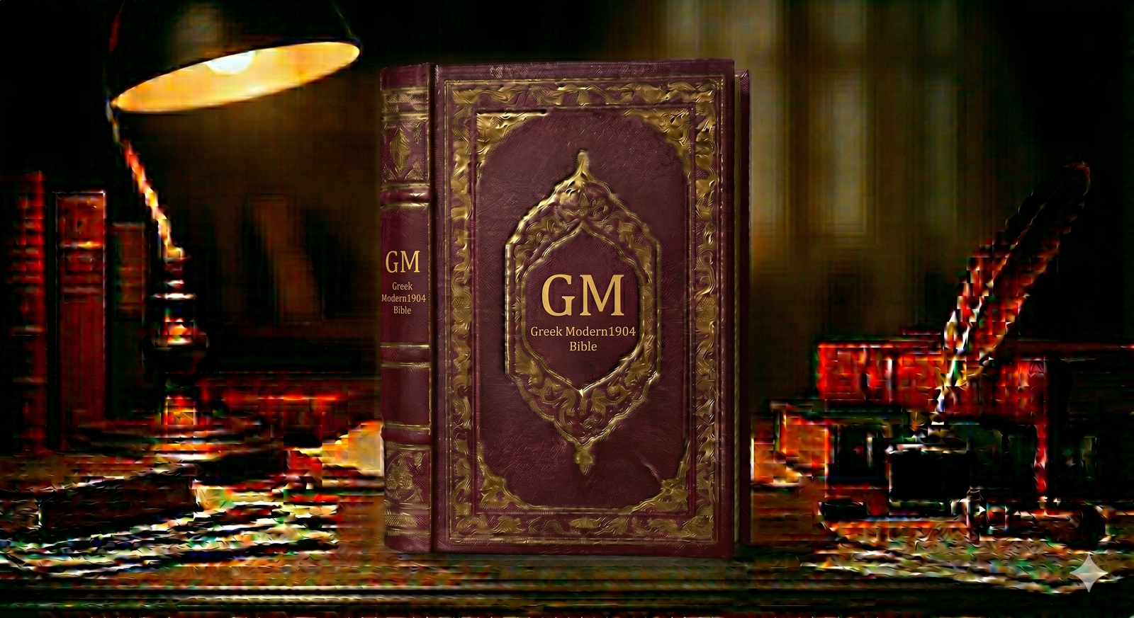 Greek Modern1904 Bible cover