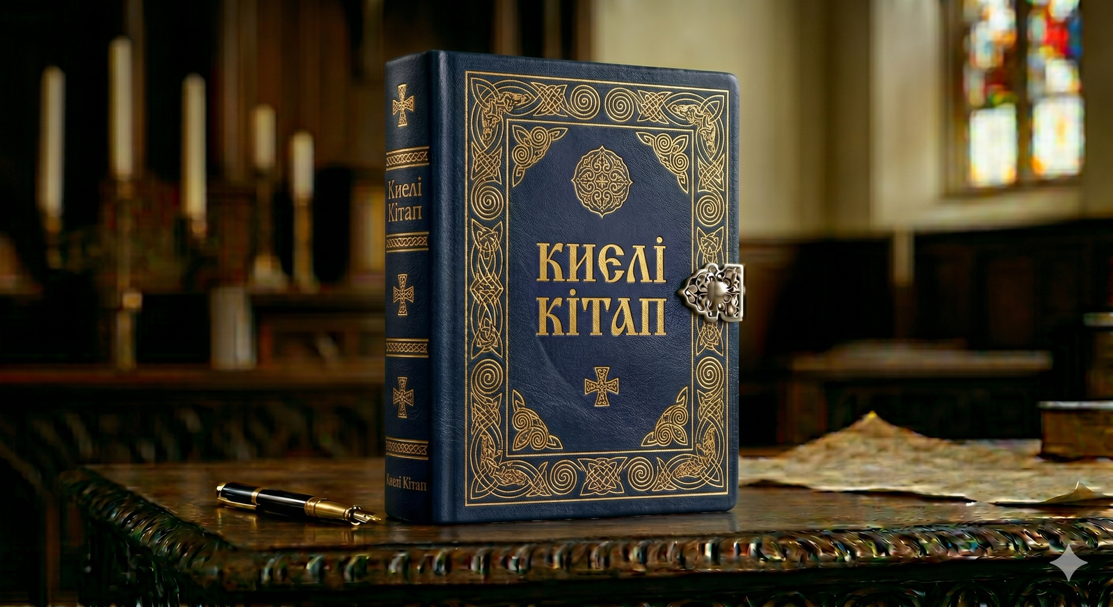 Kazakhstan Bible cover