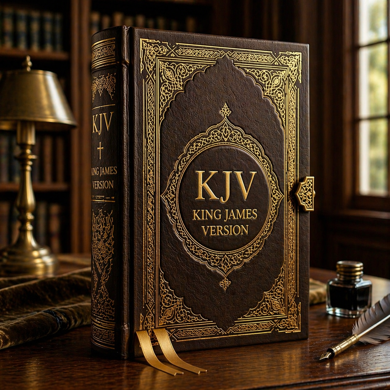 English KJ Bible cover