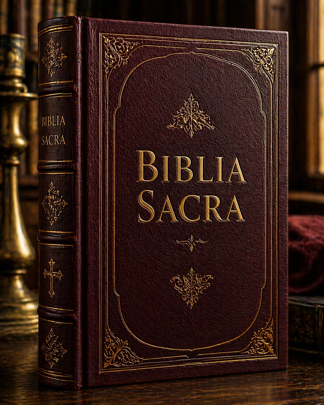 Latin Bible cover