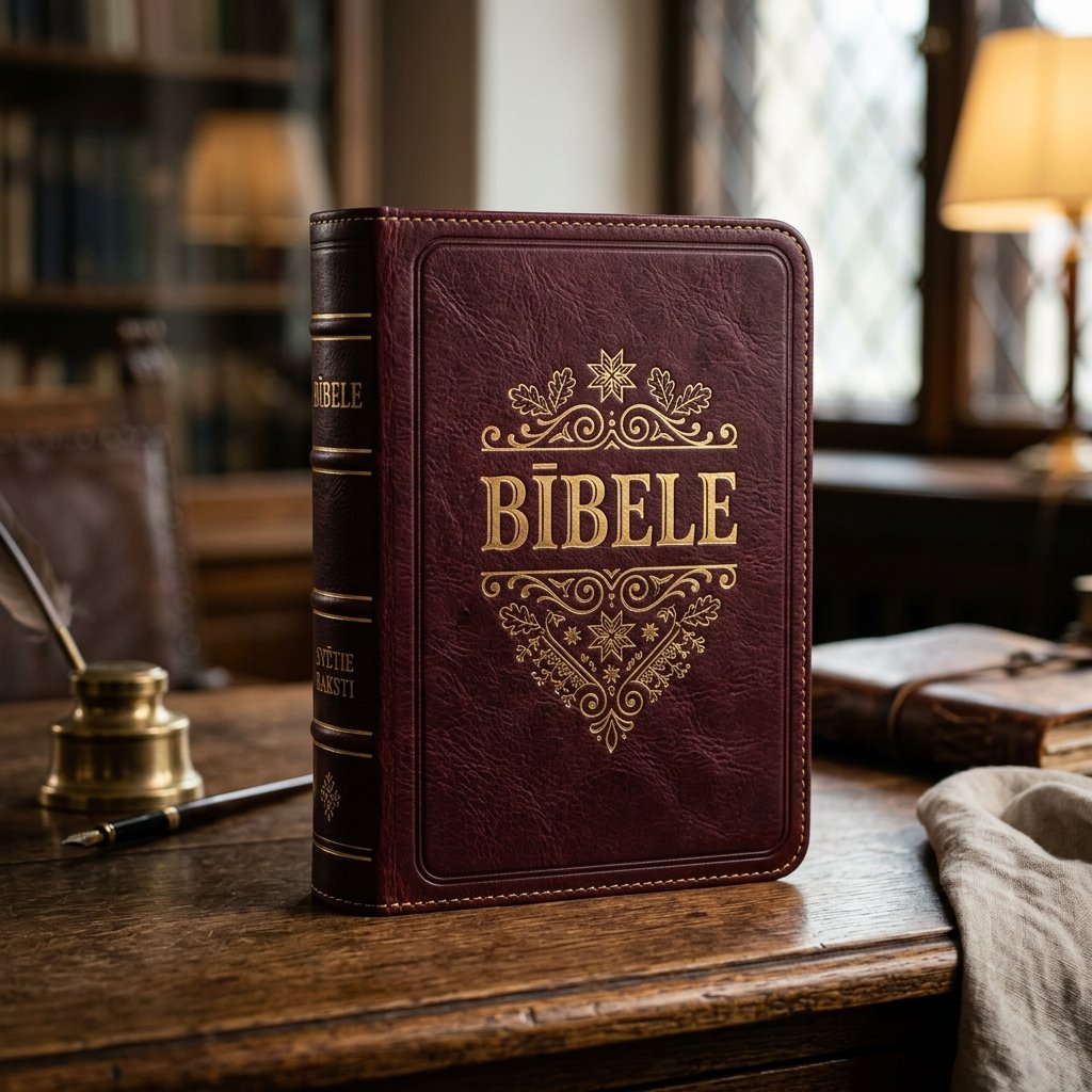 Latvian Bible cover
