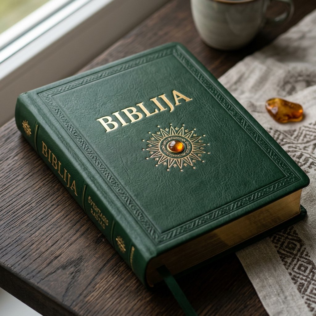 Lithuanian Bible cover