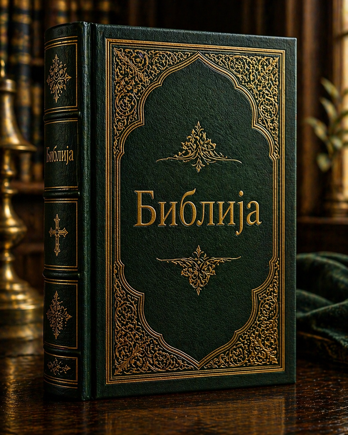 Macedonian MK B1999 Bible cover