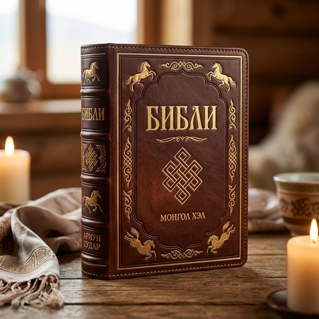 Mongolian2004 Bible cover
