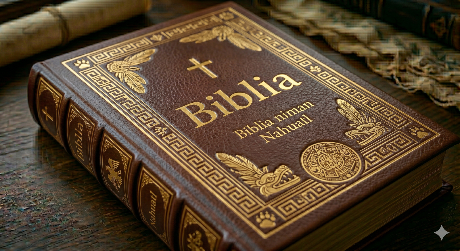 Nahuatl Bible cover