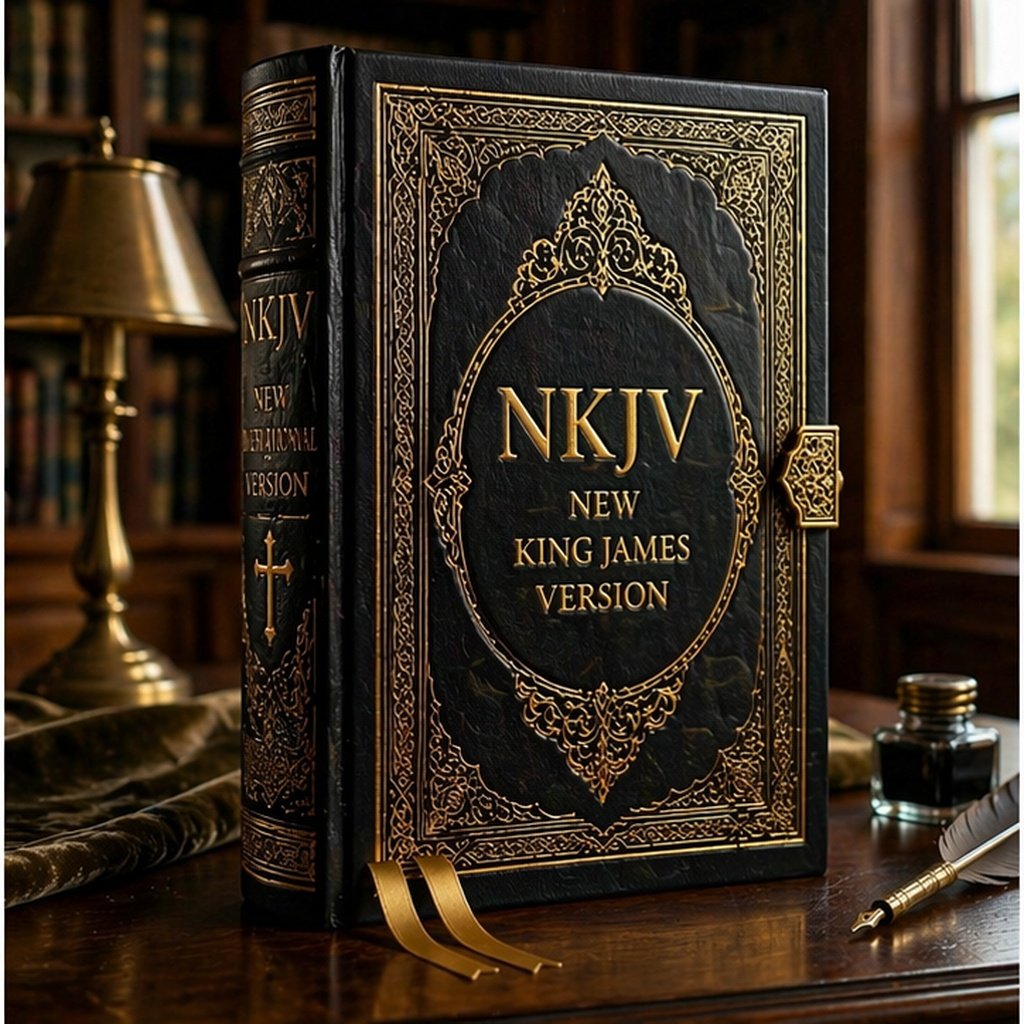 English NKJ Bible cover