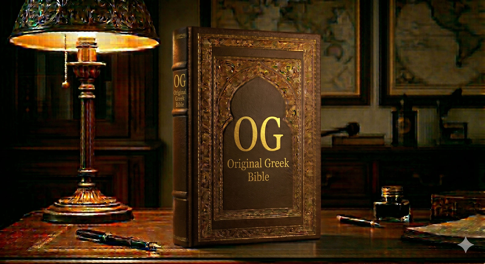 Original Greek Bible cover