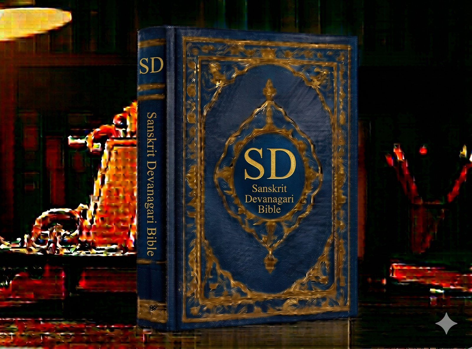 Sanskrit Devanagari Bible cover