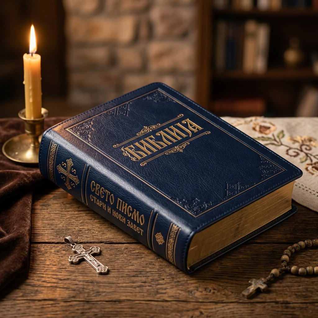 Serbian Bible cover