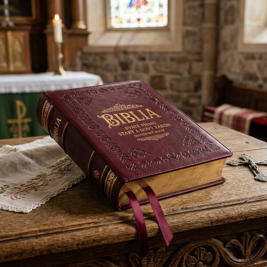 Slovakian Bible cover