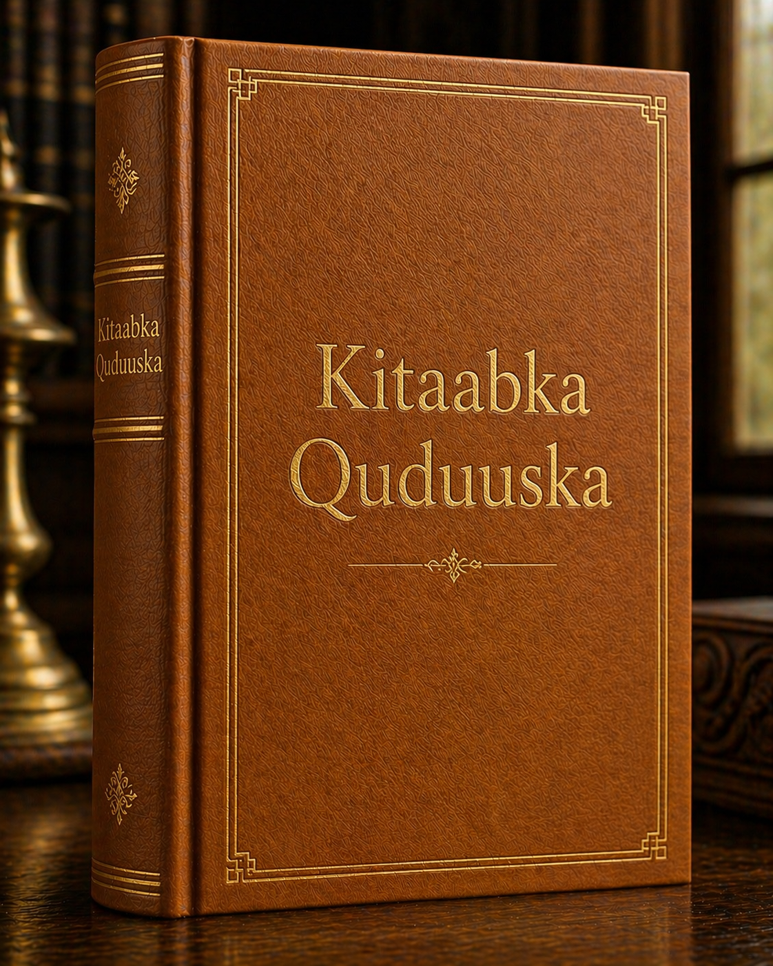 Somalian Bible cover