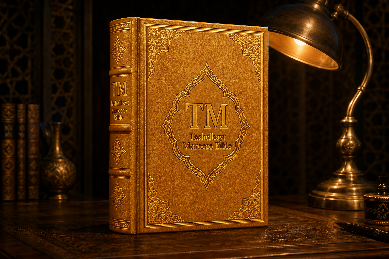 Tashelhayt Morocco Bible cover