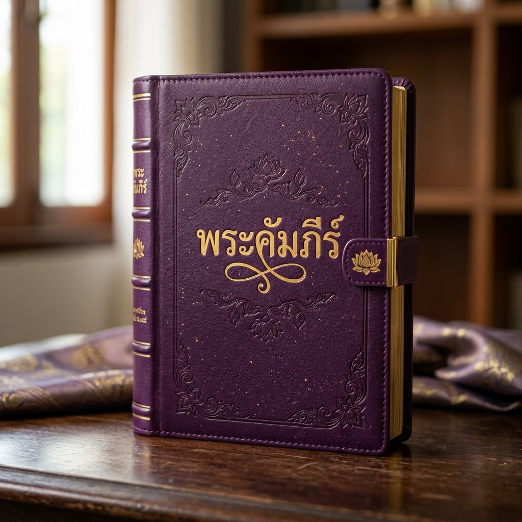Thai Bible cover