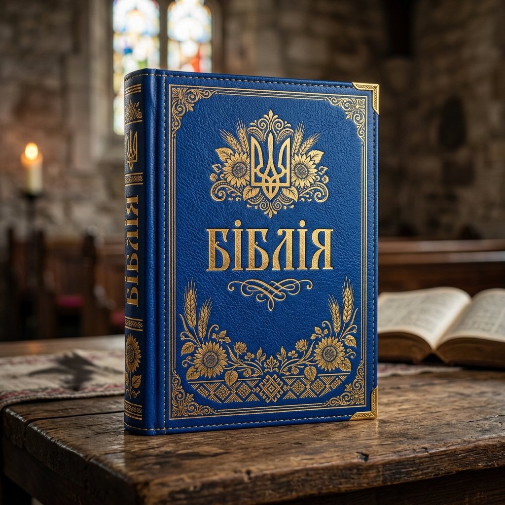 Ukrainian Bible cover