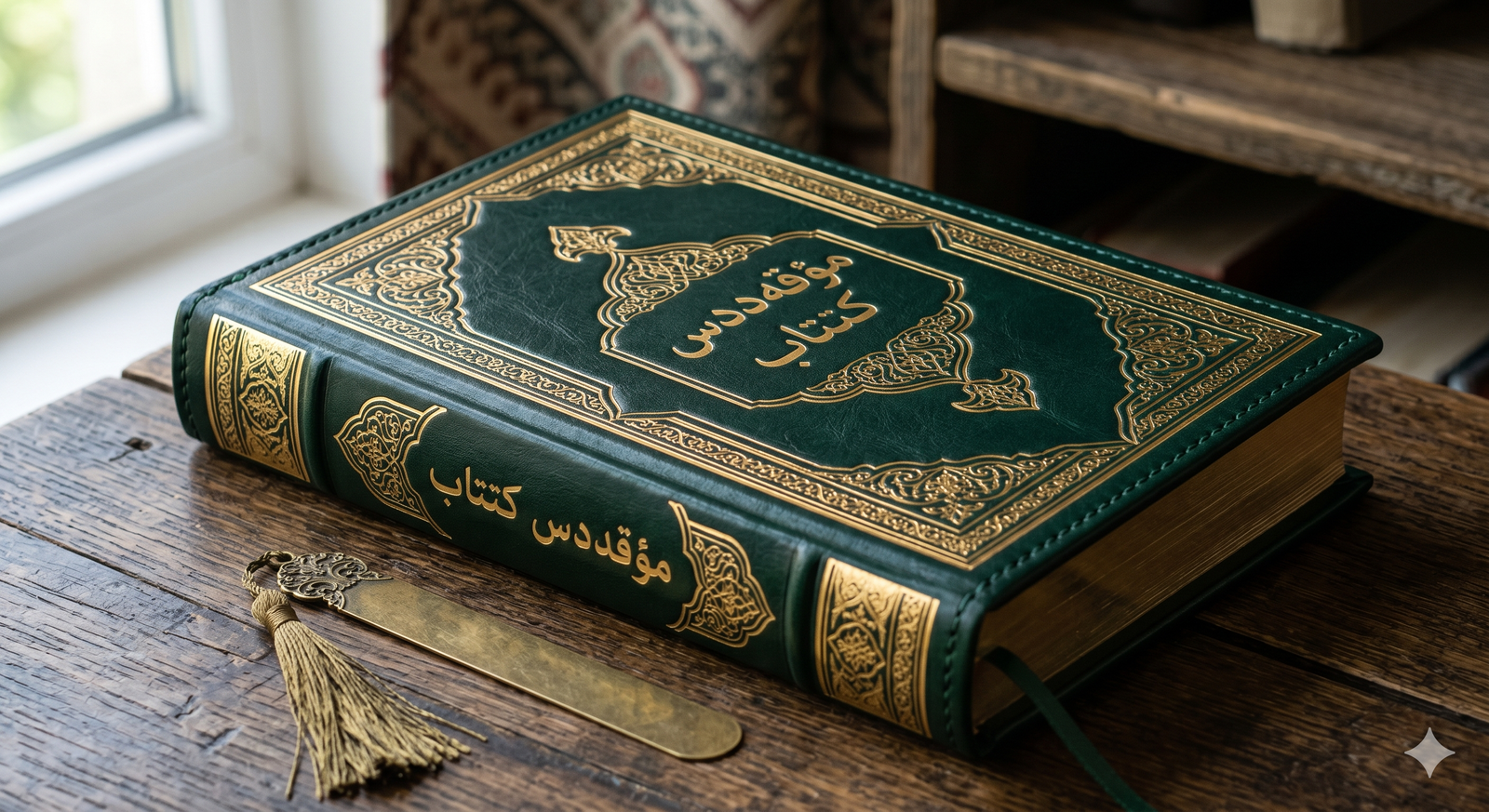 Uyghur Arabic Bible cover